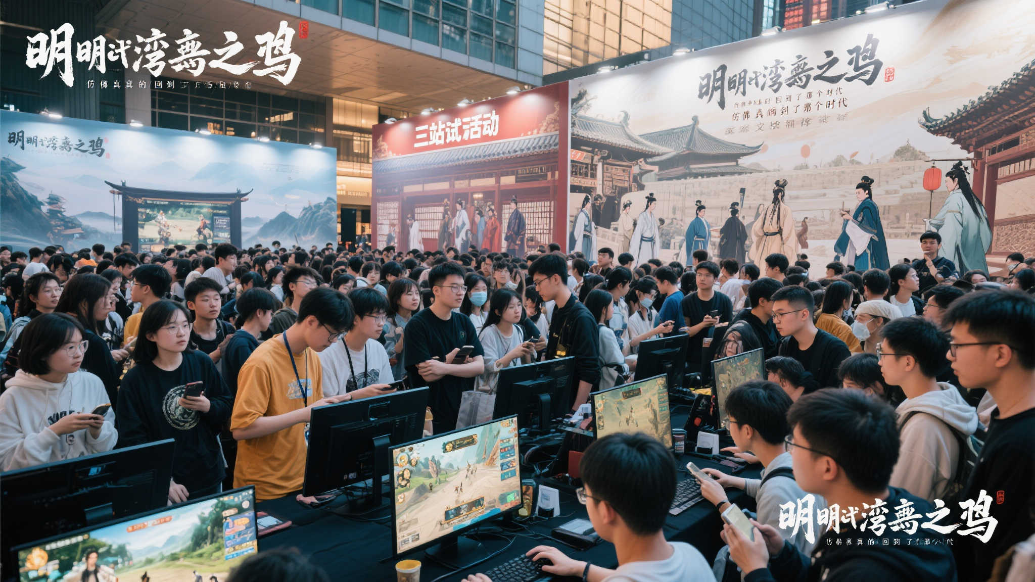 试玩活动现场：人气爆棚的背后是精良制作
