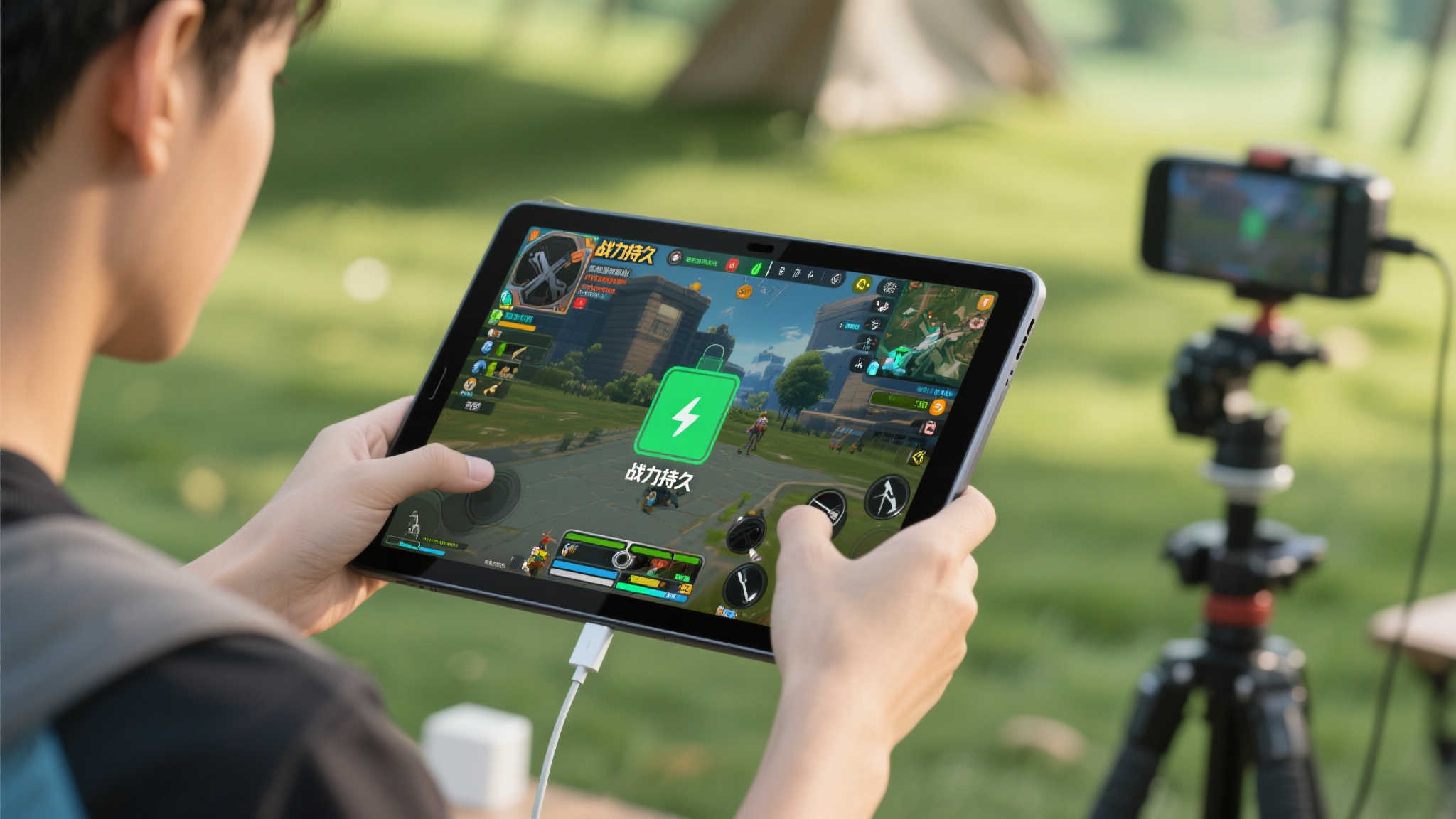 值得一提的是，这款平板的电池续航能力同样